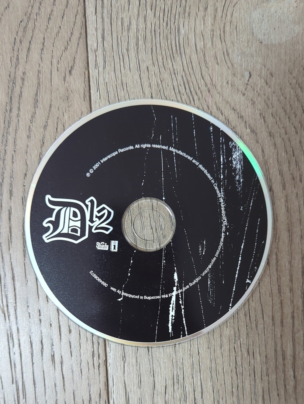 Vintage D12 Devil's Night CD (2001 Album ft. Eminem) - Disc Only
